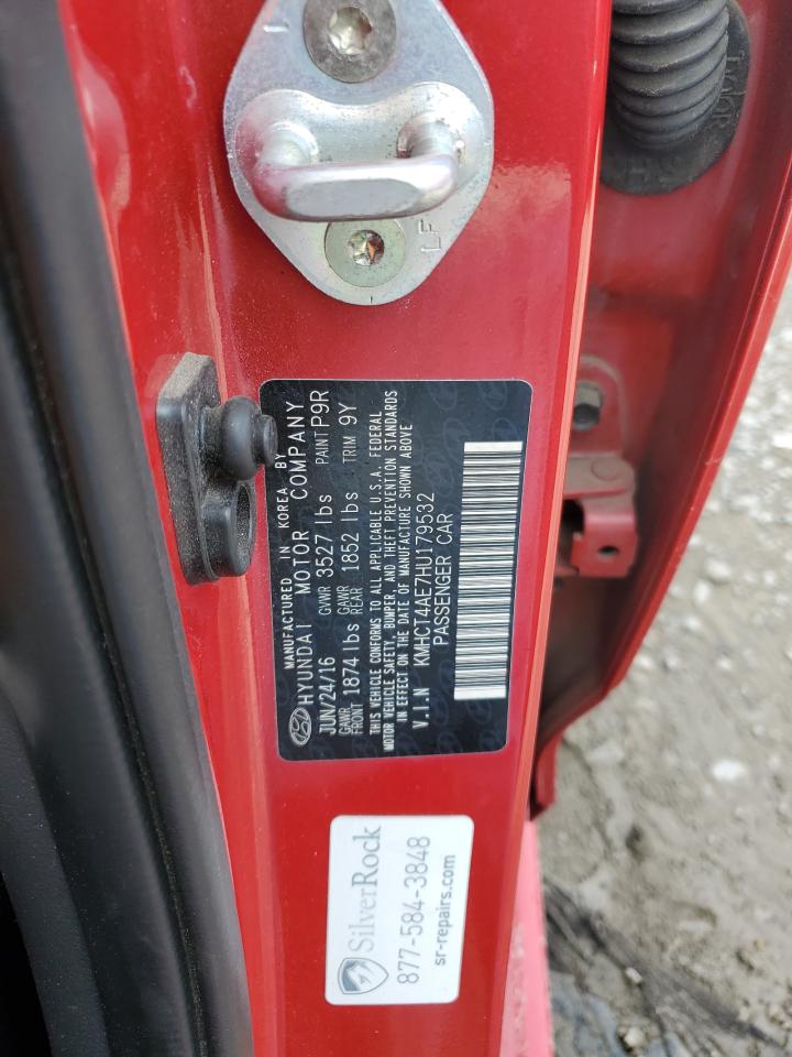 KMHCT4AE7HU179532 2017 Hyundai Accent Se