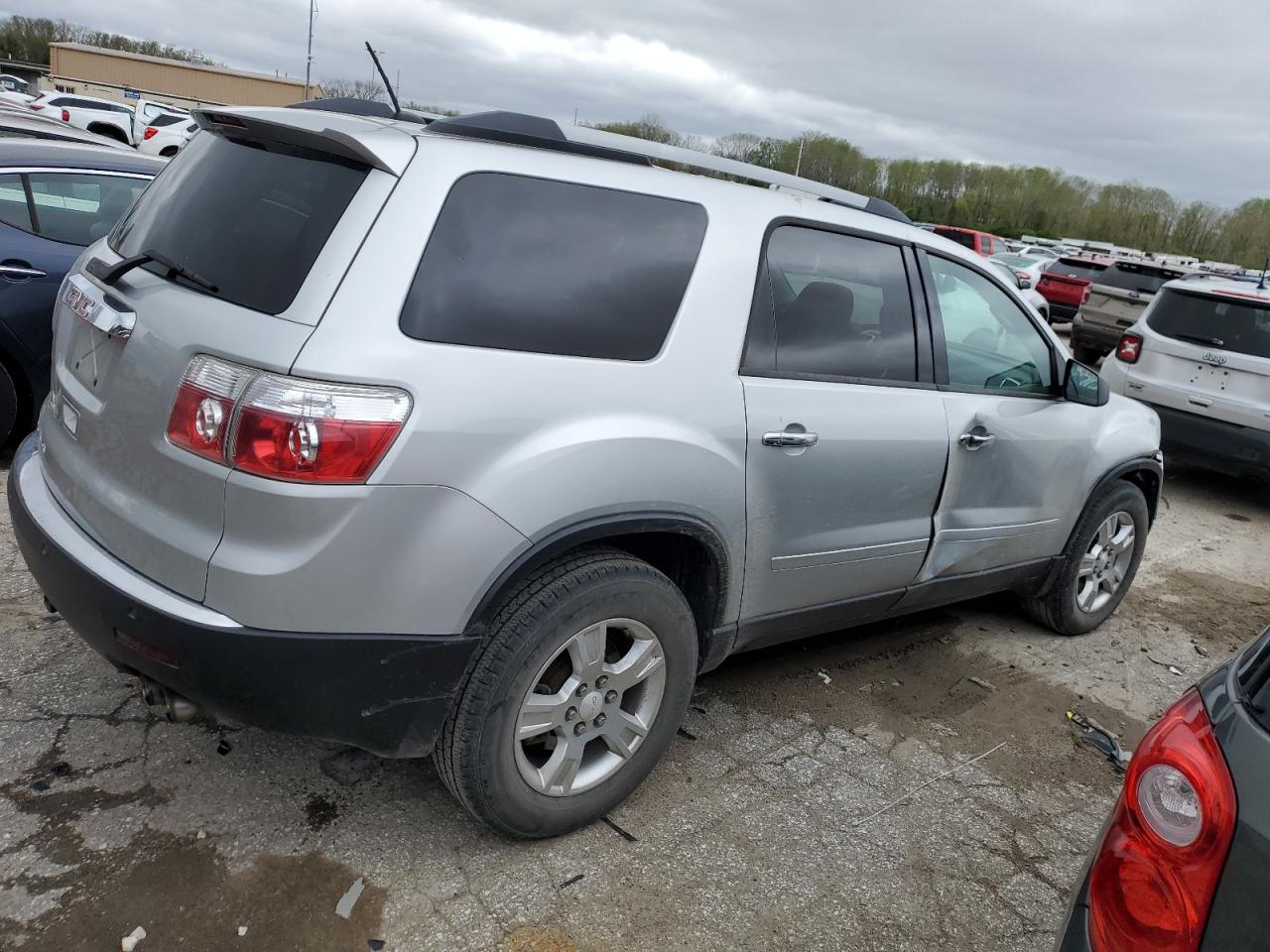 1GKLRLED5AJ187509 2010 GMC Acadia Sle