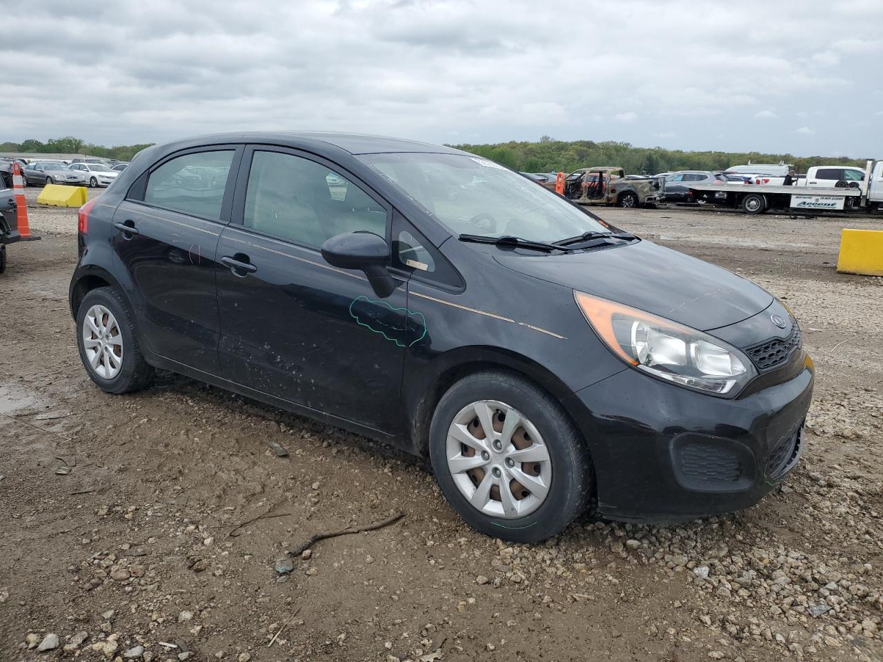 2012 Kia Rio Lx vin: KNADM5A38C6094459