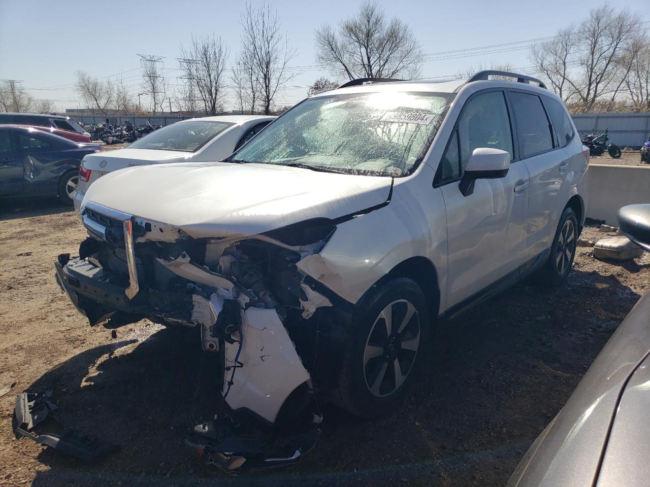 2017 Subaru Forester 2.5I Premium vin: JF2SJAGC1HH480382