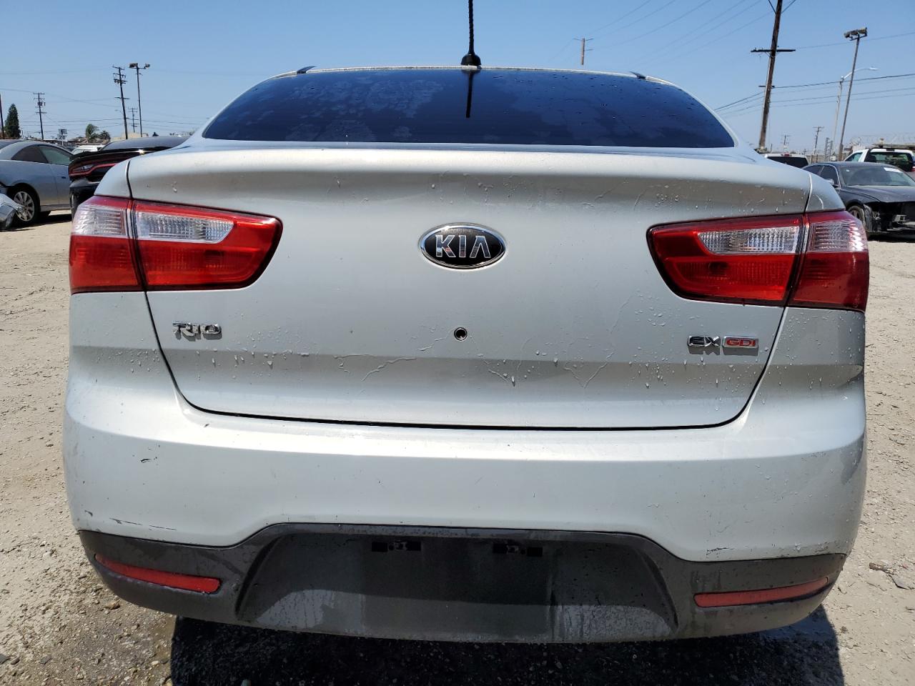 2013 Kia Rio Ex vin: KNADN4A37D6206998