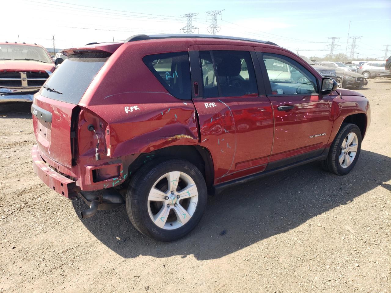 1C4NJCBB8FD420187 2015 Jeep Compass Sport