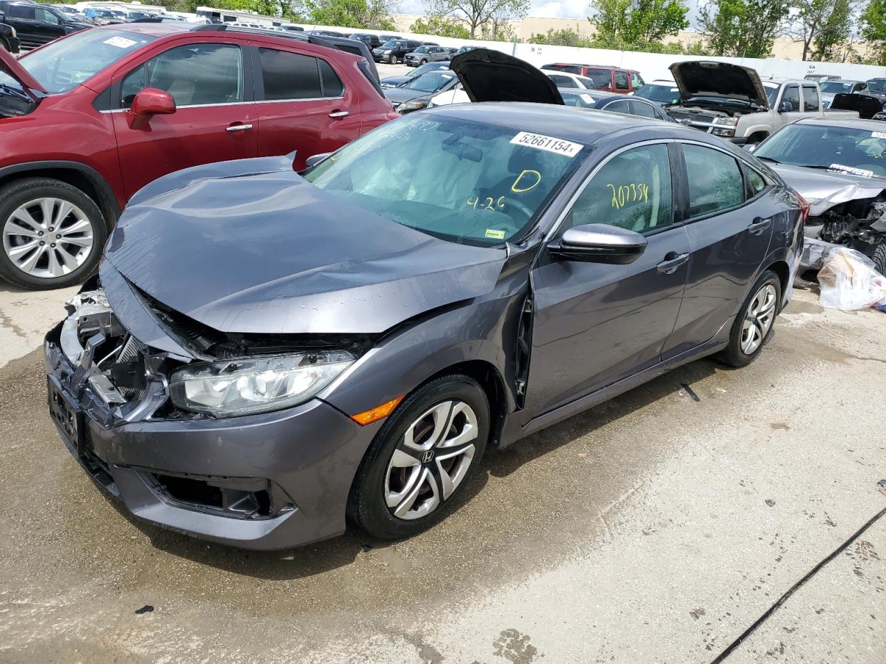 19XFC2F58GE054504 2016 Honda Civic Lx