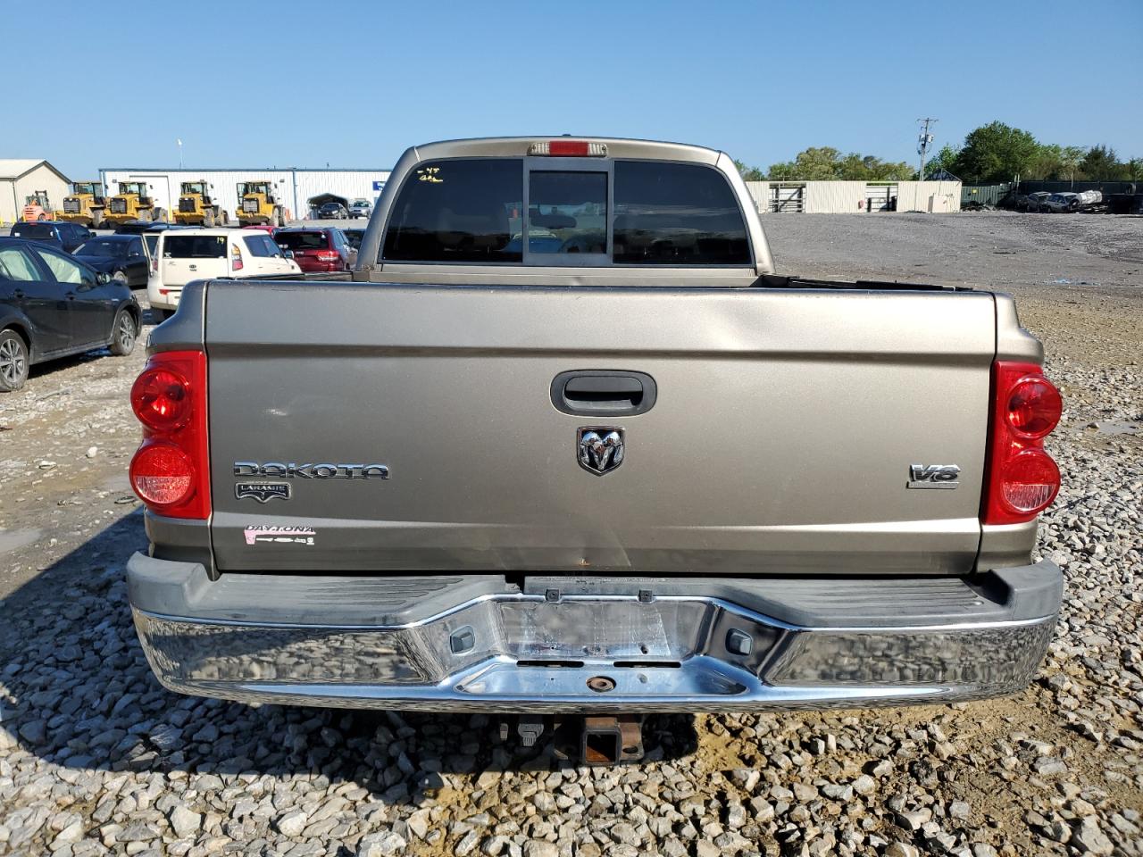 1D7HE58J56S519286 2006 Dodge Dakota Quad Laramie