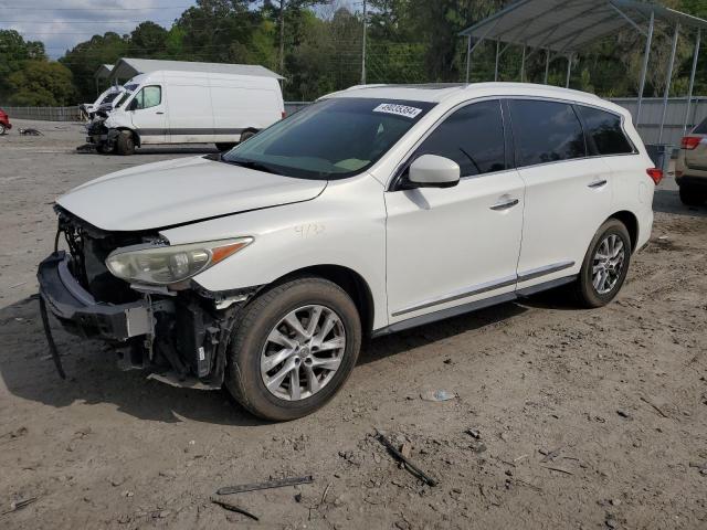 Lot #2501229236 2013 INFINITI JX35 salvage car