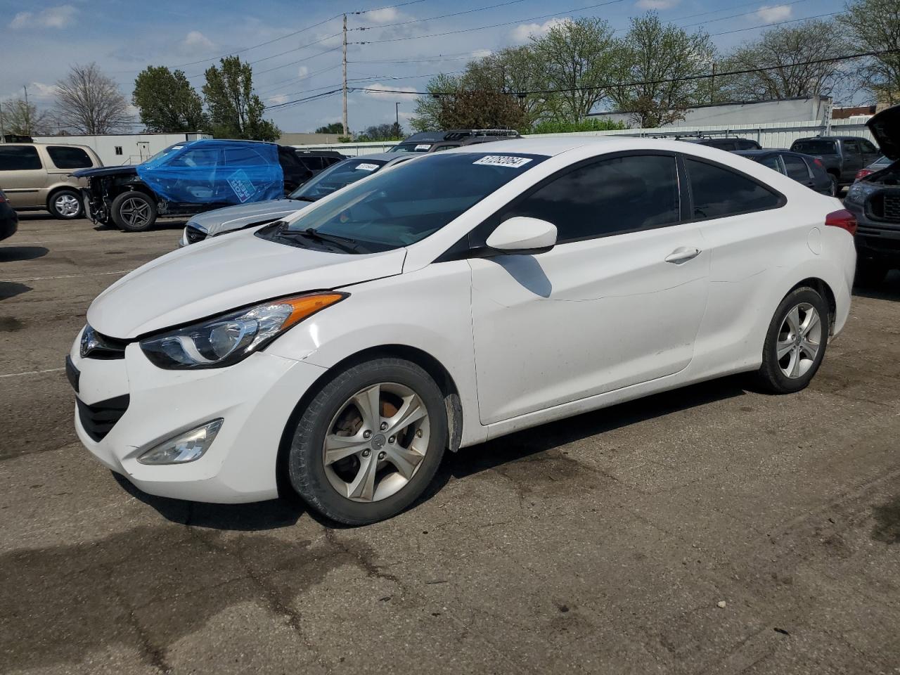 KMHDH6AE7DU000384 2013 Hyundai Elantra Coupe Gs