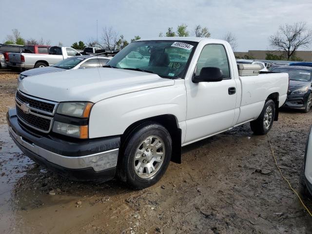 Lot #2475894956 2006 CHEVROLET 1500 SILVE salvage car