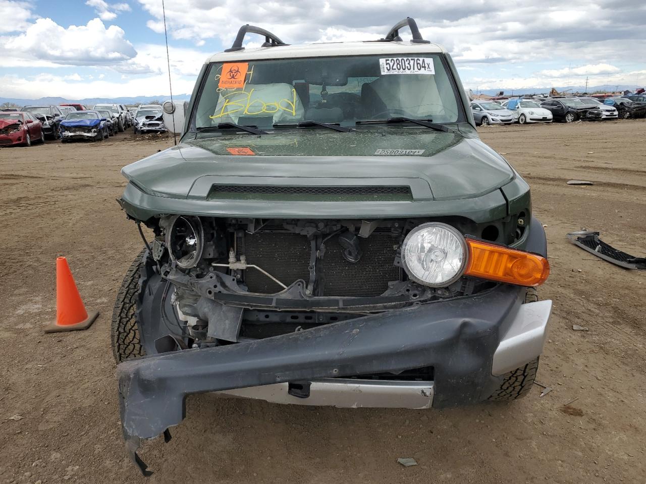 2014 Toyota Fj Cruiser vin: JTEBU4BF0EK187673