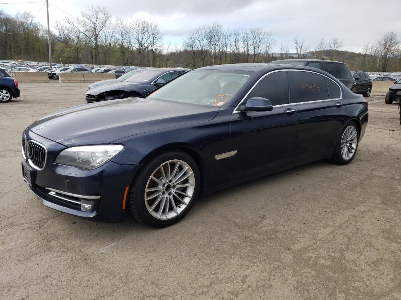 2013 BMW 750 Lxi vin: WBAYF8C54DDE59313