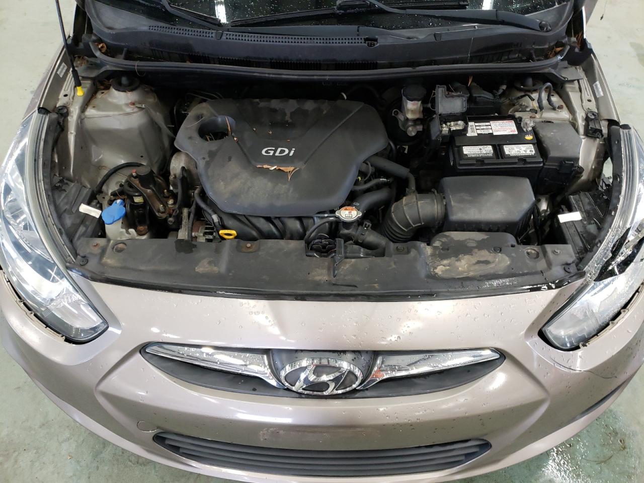 KMHCT4AEXEU638631 2014 Hyundai Accent Gls