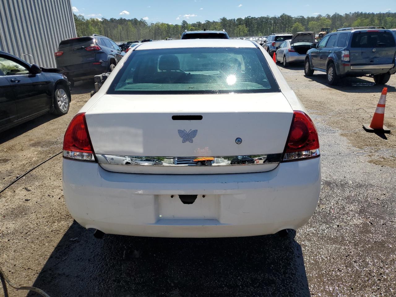 2G1WS553581253294 2008 Chevrolet Impala Police