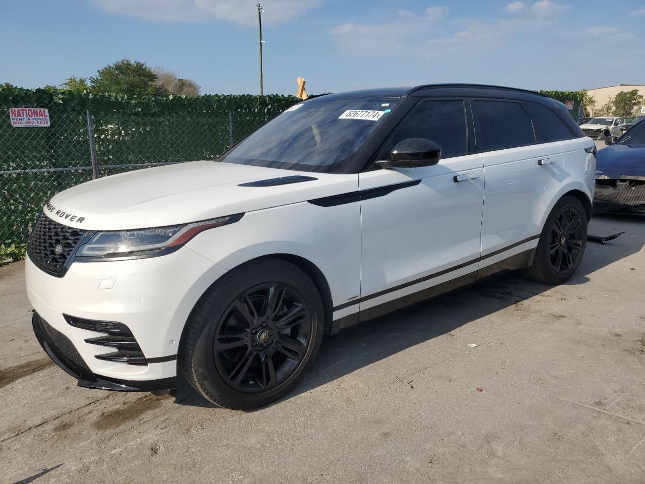 2019 Land Rover Range Rover Velar R-Dynamic Se vin: SALYL2FV3KA221560