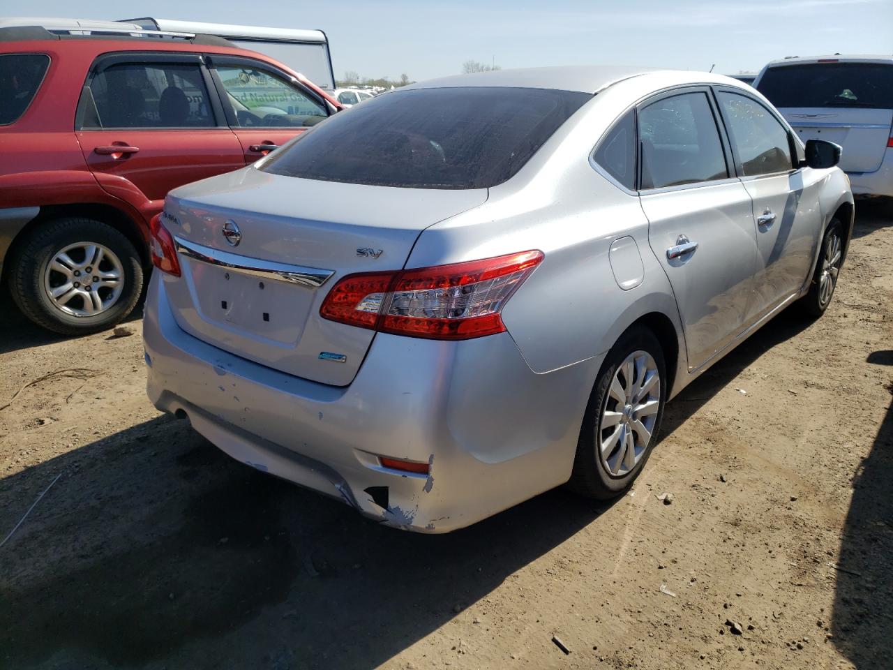 3N1AB7AP4EL660073 2014 Nissan Sentra S