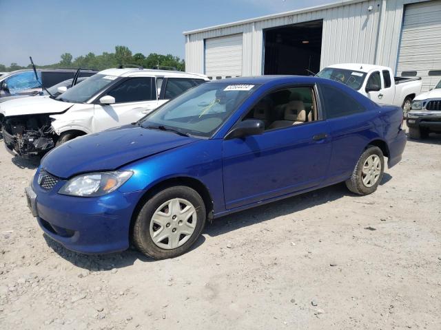 Lot #2526675968 2004 HONDA CIVIC DX V salvage car