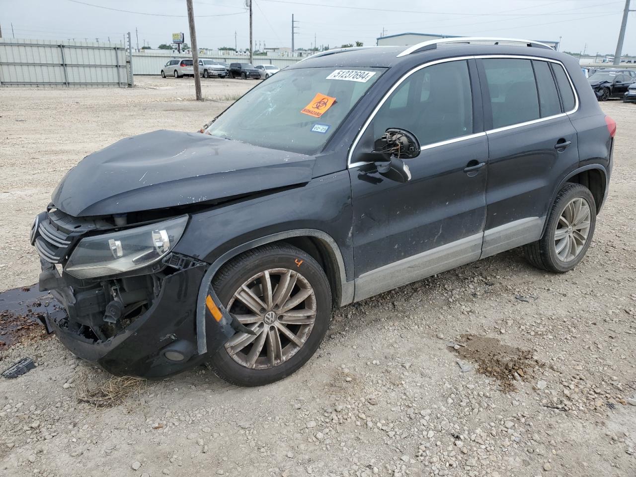 WVGAV3AXXDW563896 2013 Volkswagen Tiguan S