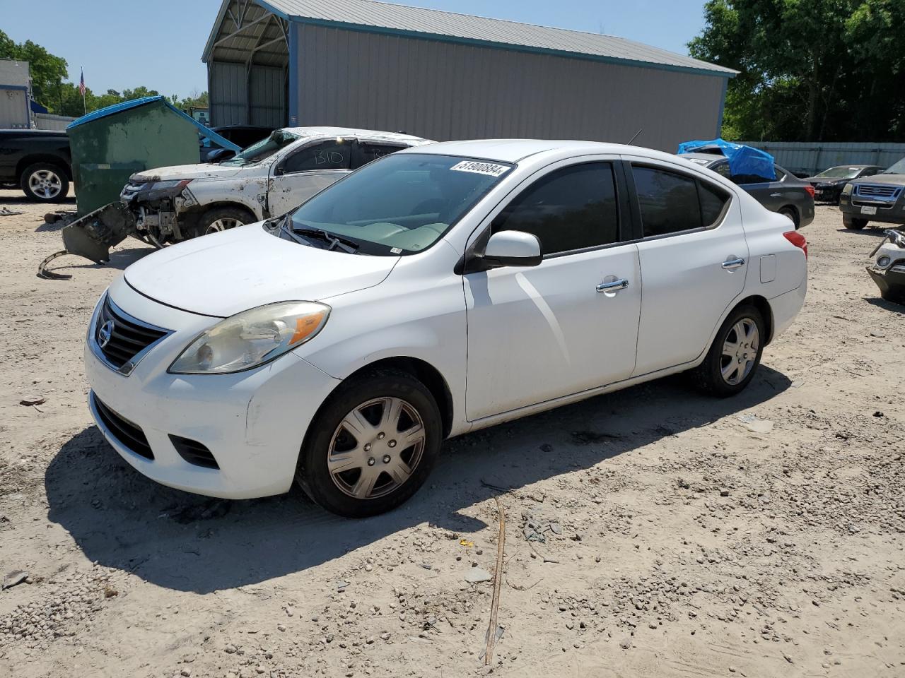 3N1CN7AP7CL819374 2012 Nissan Versa S