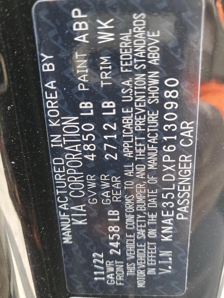 KNAE35LDXP6130980 2023 Kia Stinger Gt Line