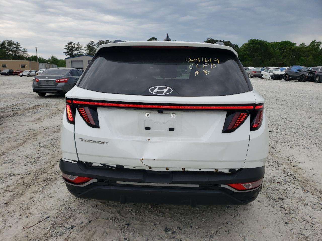 5NMJF3AE7NH007890 2022 Hyundai Tucson Sel