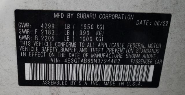 4S3GTAB69N3724482 Subaru Impreza  13