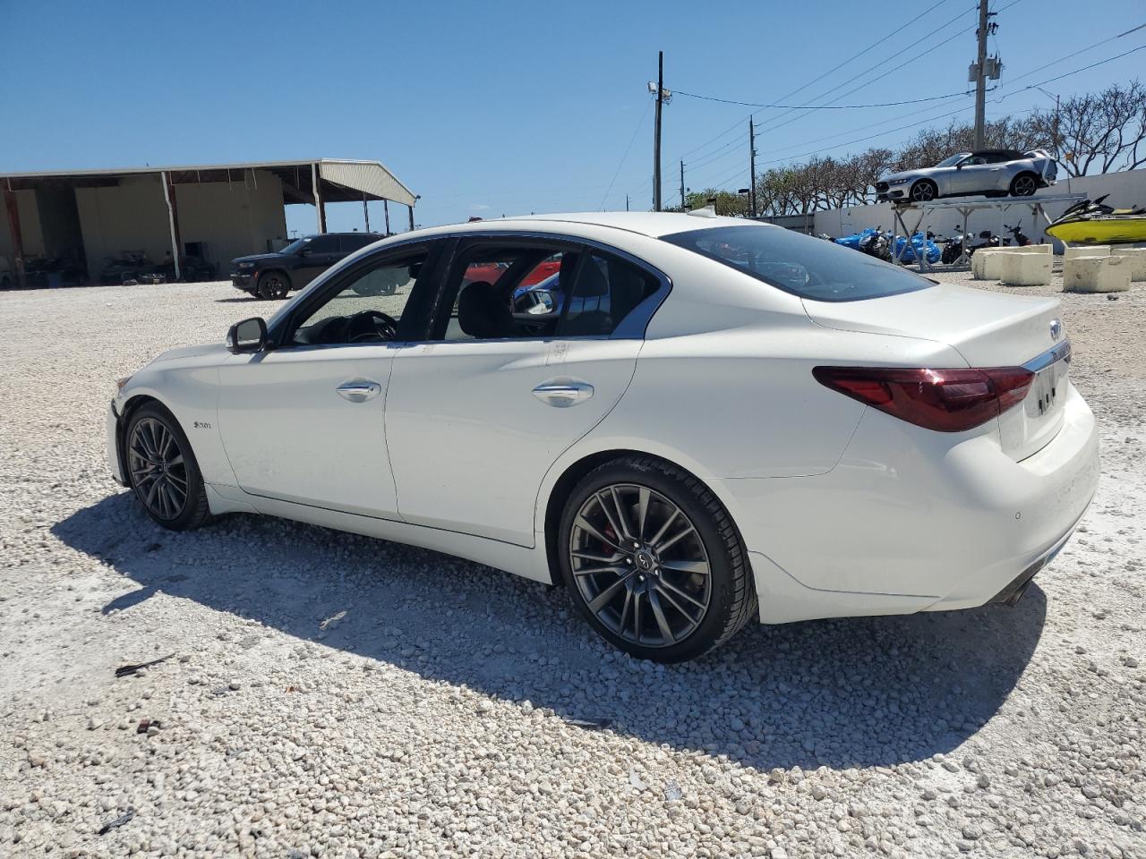 JN1FV7AP0KM760606 2019 Infiniti Q50 Red Sport 400