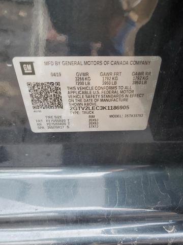 Lot #2505622764 2019 GMC SIERRA LIM salvage car