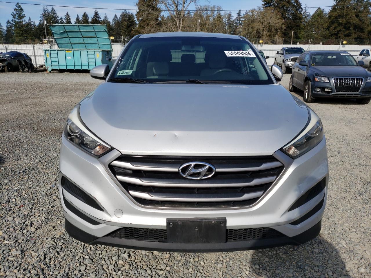 2017 Hyundai Tucson Se vin: KM8J23A44HU297694