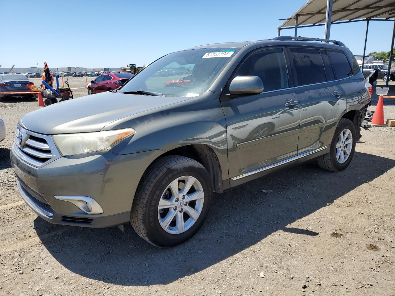 5TDZK3EH1CS082260 2012 Toyota Highlander Base