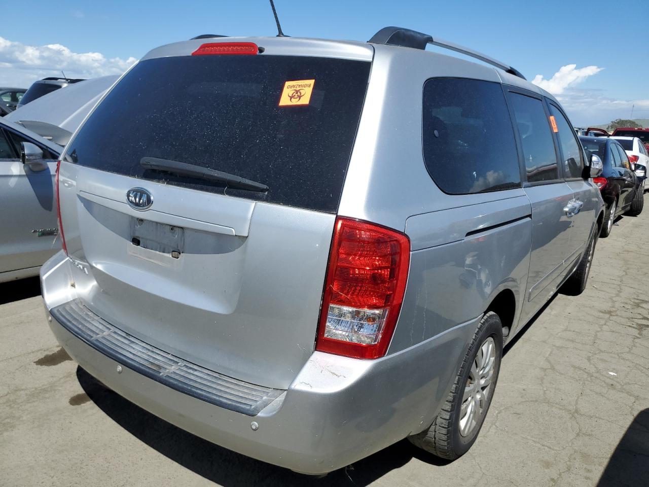 2012 Kia Sedona Lx vin: KNDMG4C78C6494350