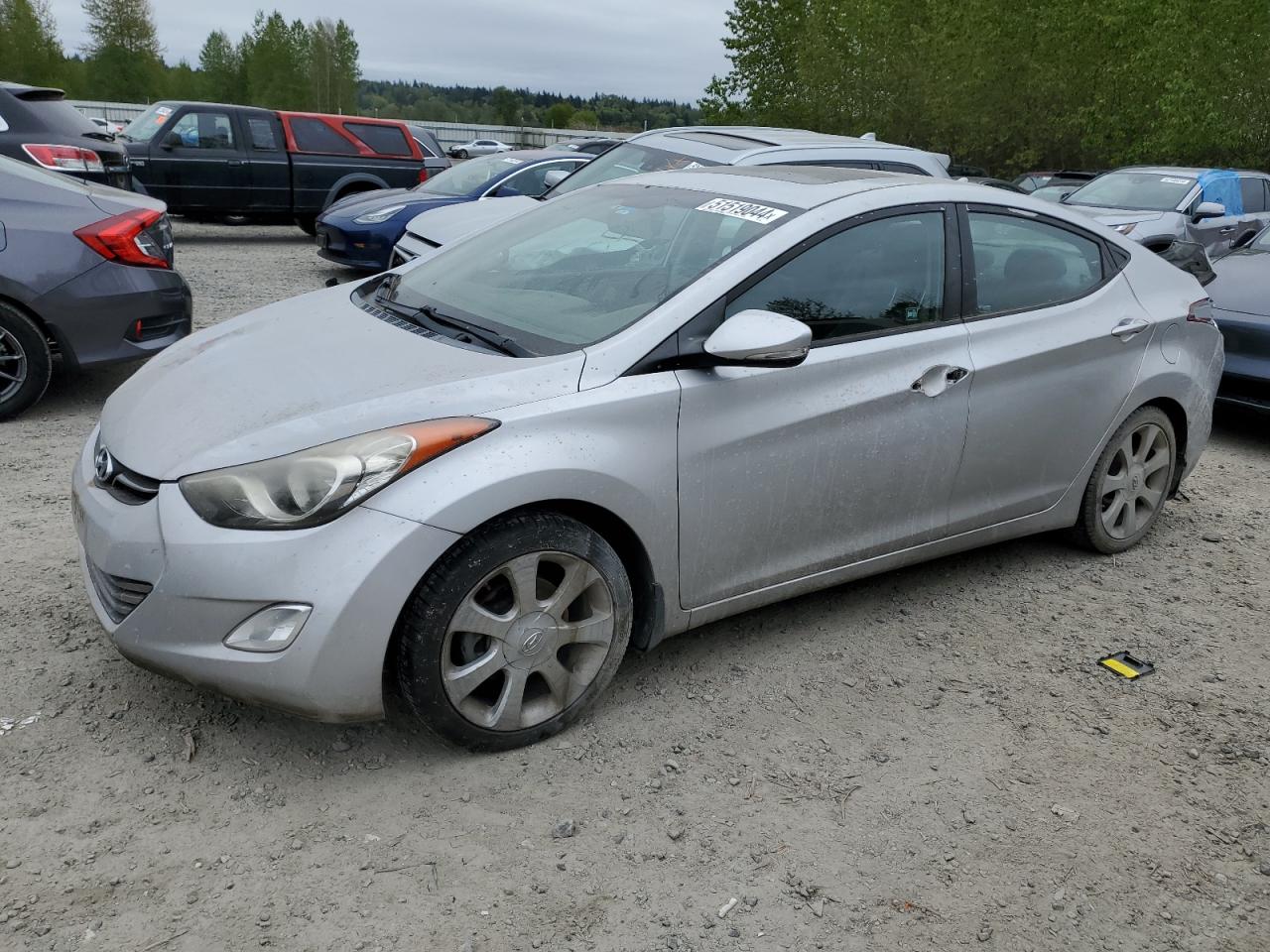 KMHDH4AE2DU878051 2013 Hyundai Elantra Gls