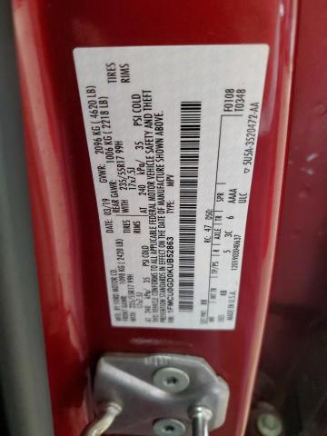2019 FORD ESCAPE SE - 1FMCU0GD0KUB52863