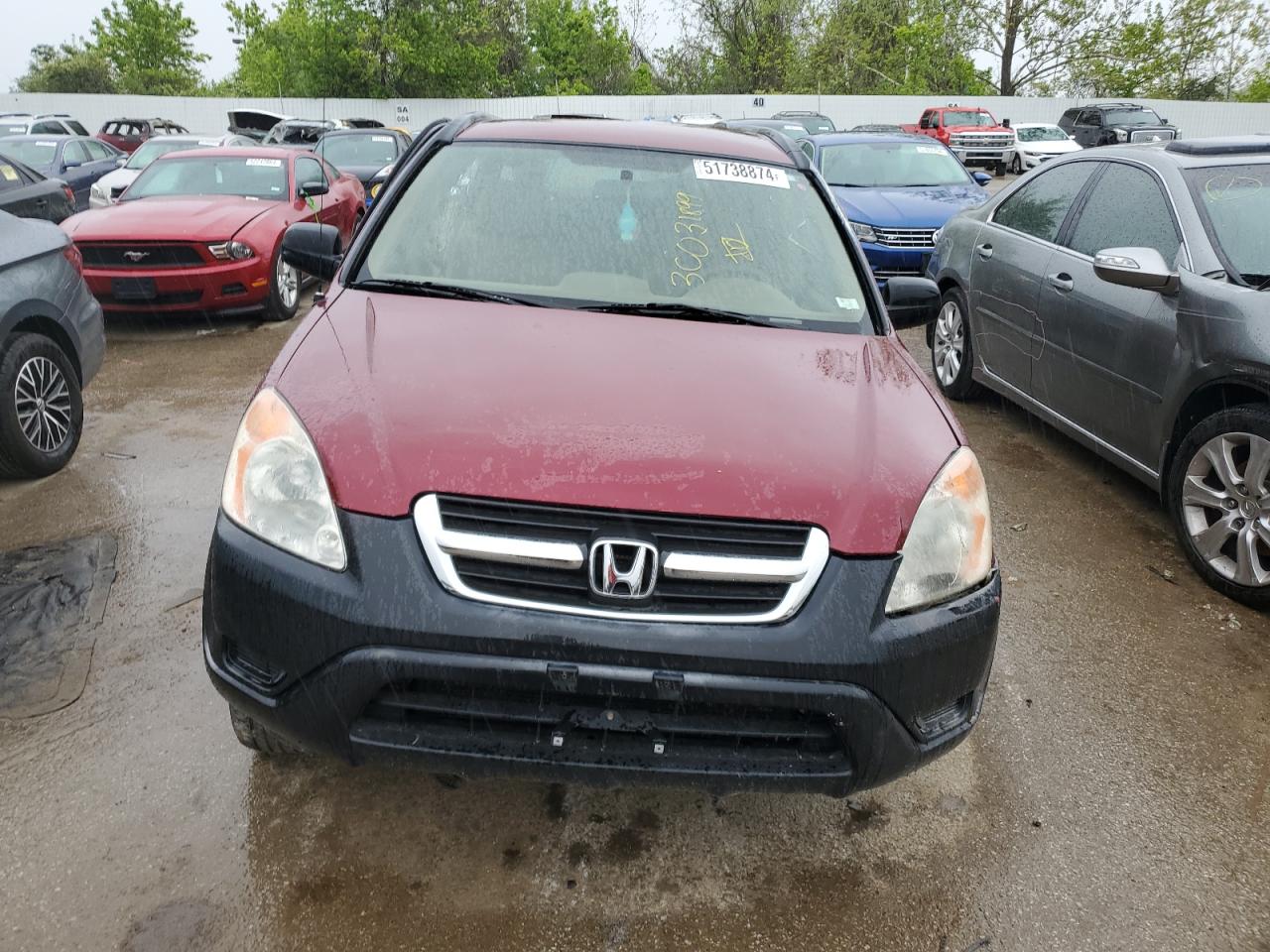 Lot #2784344143 2003 HONDA CR-V LX