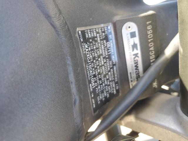 2012 KAWASAKI ZX1000 J - JKAZXCJ15CA010561