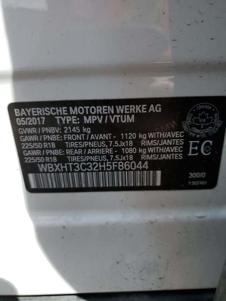 WBXHT3C32H5F86044 2017 BMW X1 xDrive28I