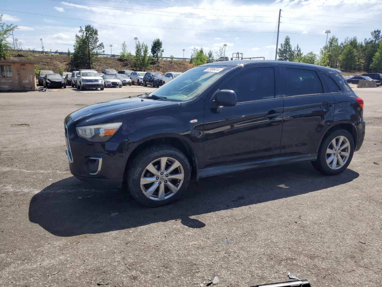 2015 Mitsubishi Outlander Sport Es vin: 4A4AP3AU0FE042076