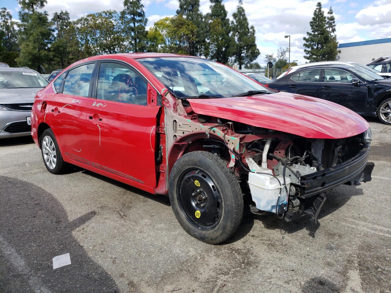 3N1AB7AP2HL648296 2017 Nissan Sentra S