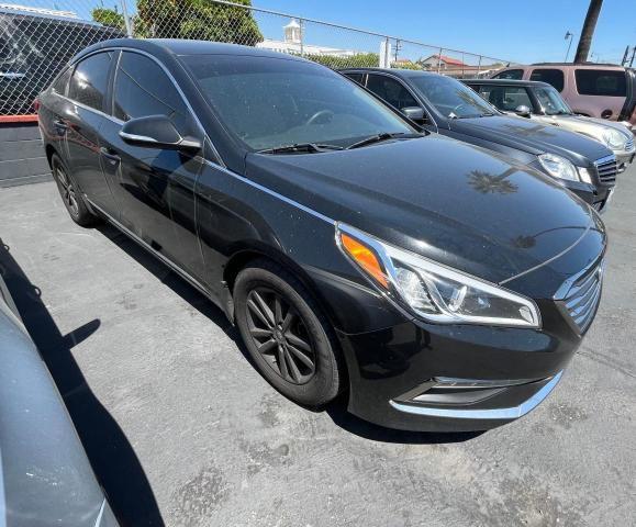 Lot #2461383517 2015 HYUNDAI SONATA ECO salvage car