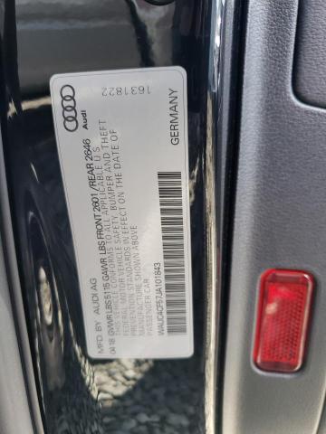2018 AUDI S5 PRESTIG WAUC4CF57JA101843
