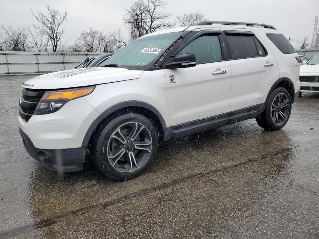 Lot #2533649179 2014 FORD EXPLORER S salvage car