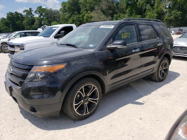 Lot #2487493548 2014 FORD EXPLORER S salvage car