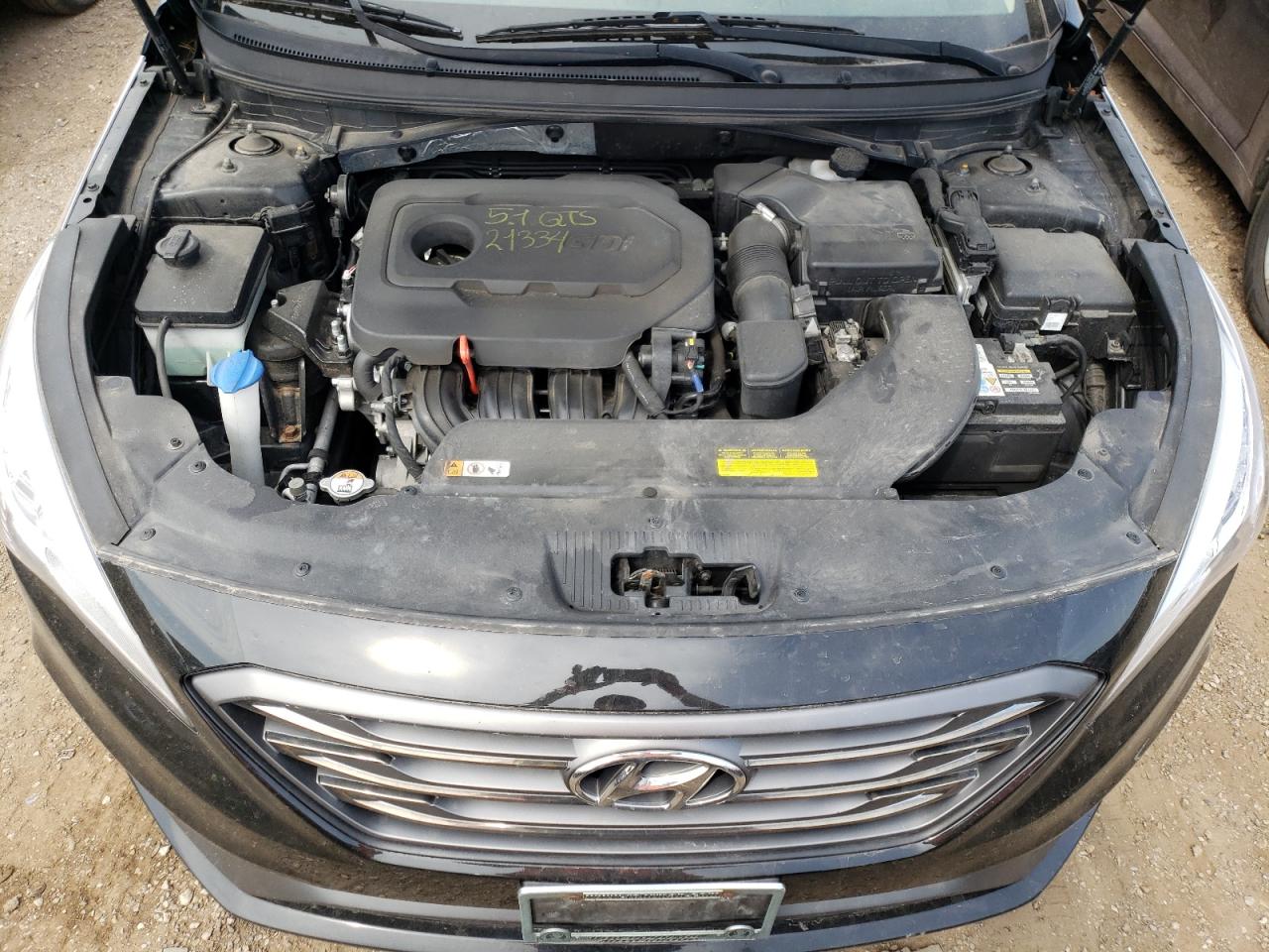 5NPE34AF7GH349631 2016 Hyundai Sonata Sport