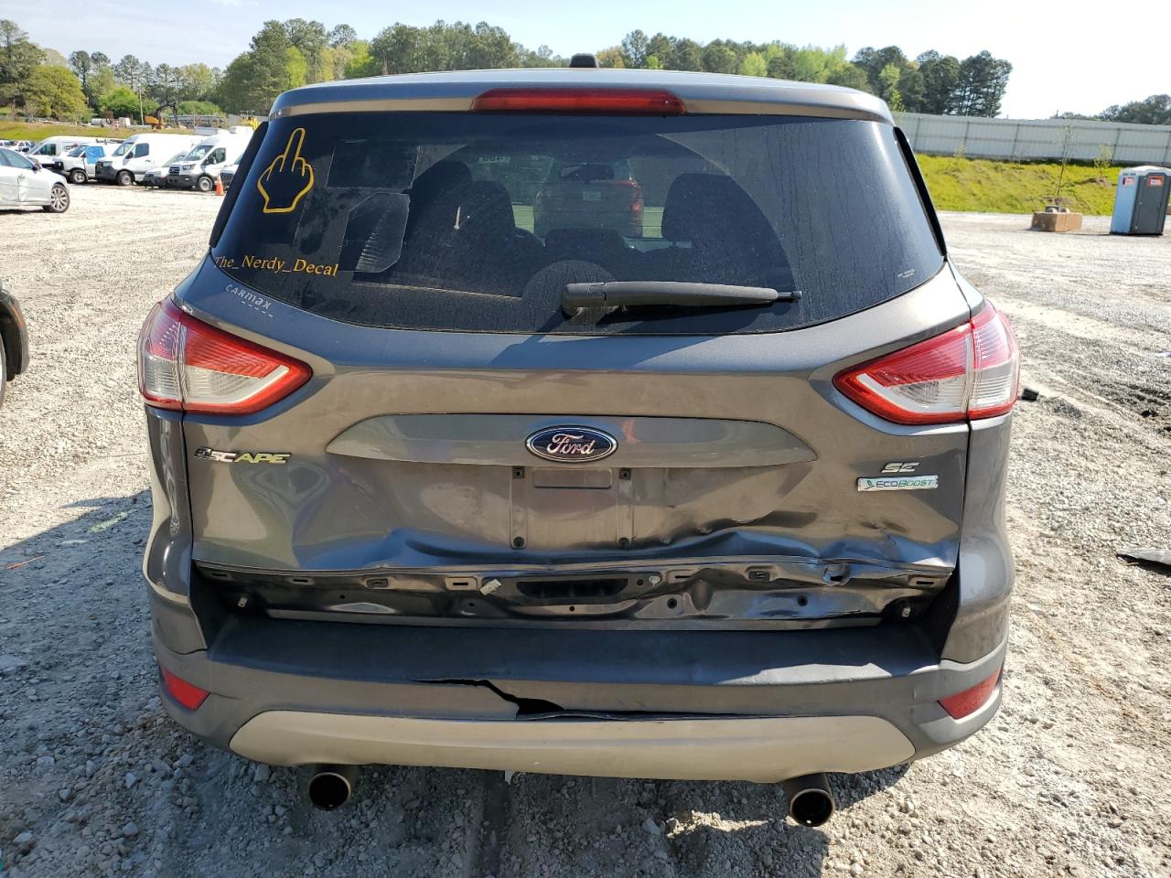 2013 Ford Escape Se vin: 1FMCU0GX6DUB20609