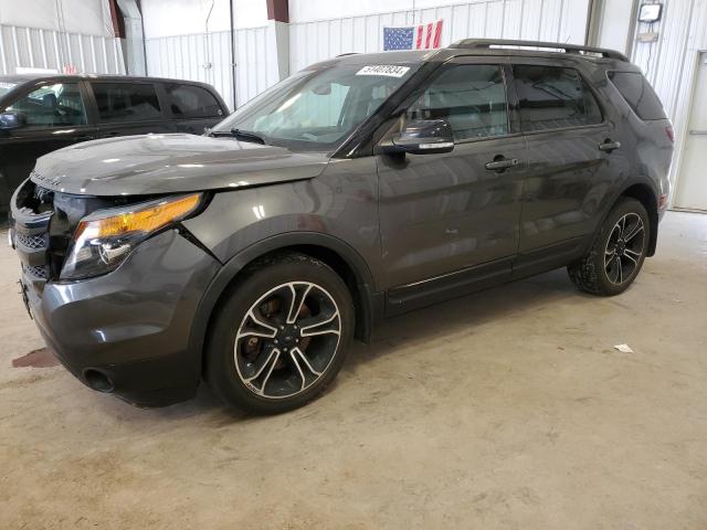 Lot #2487761189 2015 FORD EXPLORER S salvage car