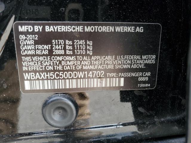 VIN WBAXH5C50DDW14702 2013 BMW 5 Series, 528 XI no.12