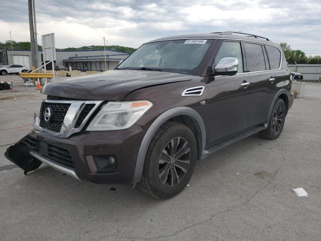 Lot #2510251983 2017 NISSAN ARMADA SV salvage car