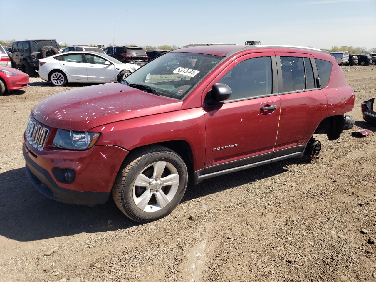 1C4NJCBB8FD420187 2015 Jeep Compass Sport