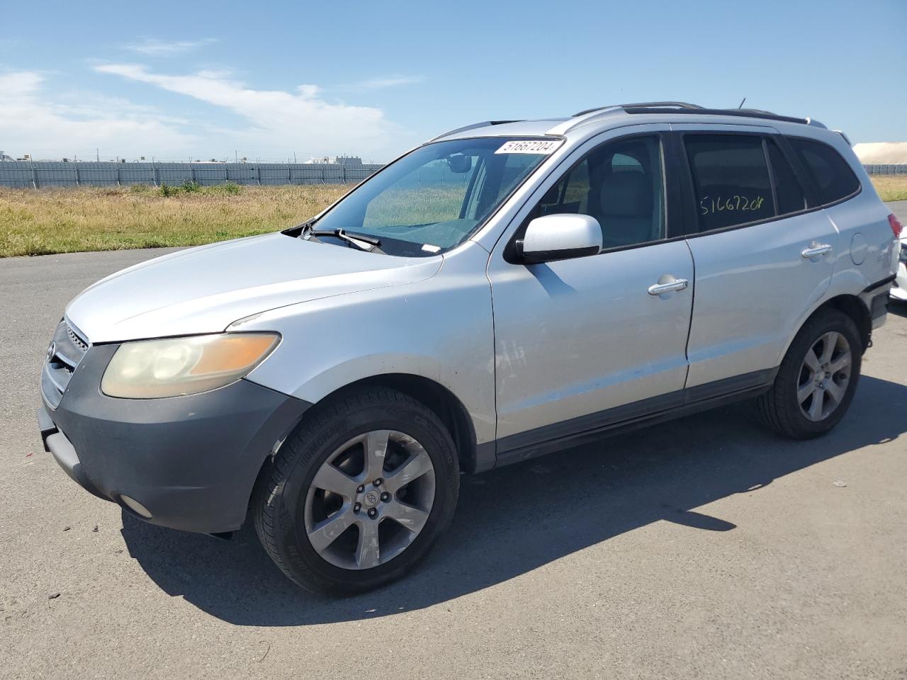 5NMSH13E67H086116 2007 Hyundai Santa Fe Se