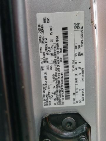 2015 FORD F150 SUPER - 1FTFX1EF3FKD38384