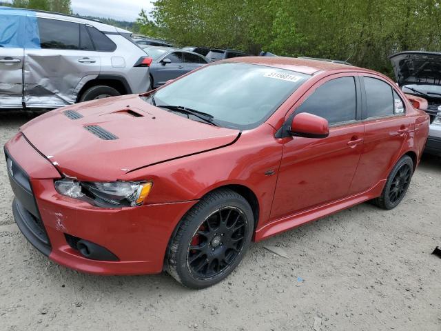 Lot #2552357047 2014 MITSUBISHI LANCER RAL salvage car