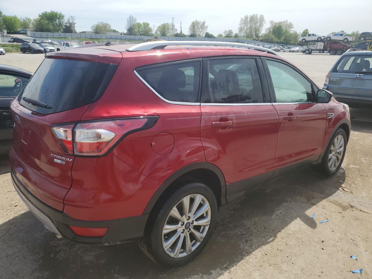 2017 Ford Escape Titanium vin: 1FMCU9J91HUE94825