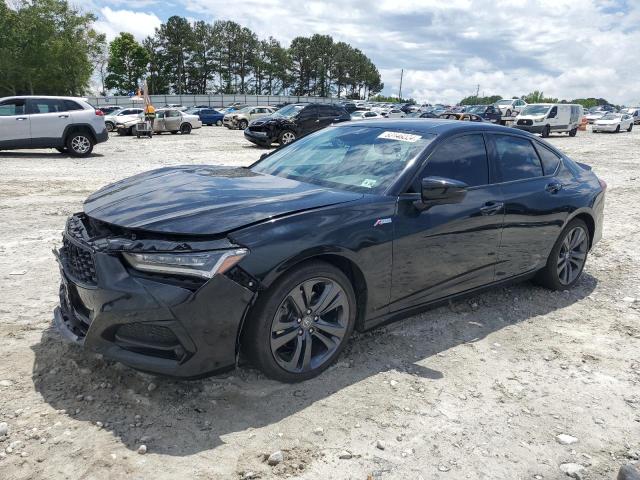 Lot #2505328577 2021 ACURA TLX TECH A salvage car